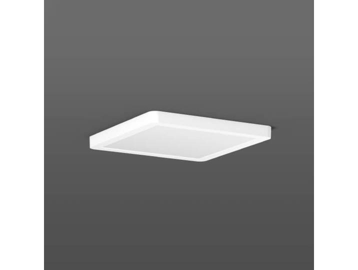 BEGA RZB Trixy LED-Downlight Multilumen 30 x 30cm, weiß / opal, für Flurbereich, Kunststoff, Einbauleuchte
