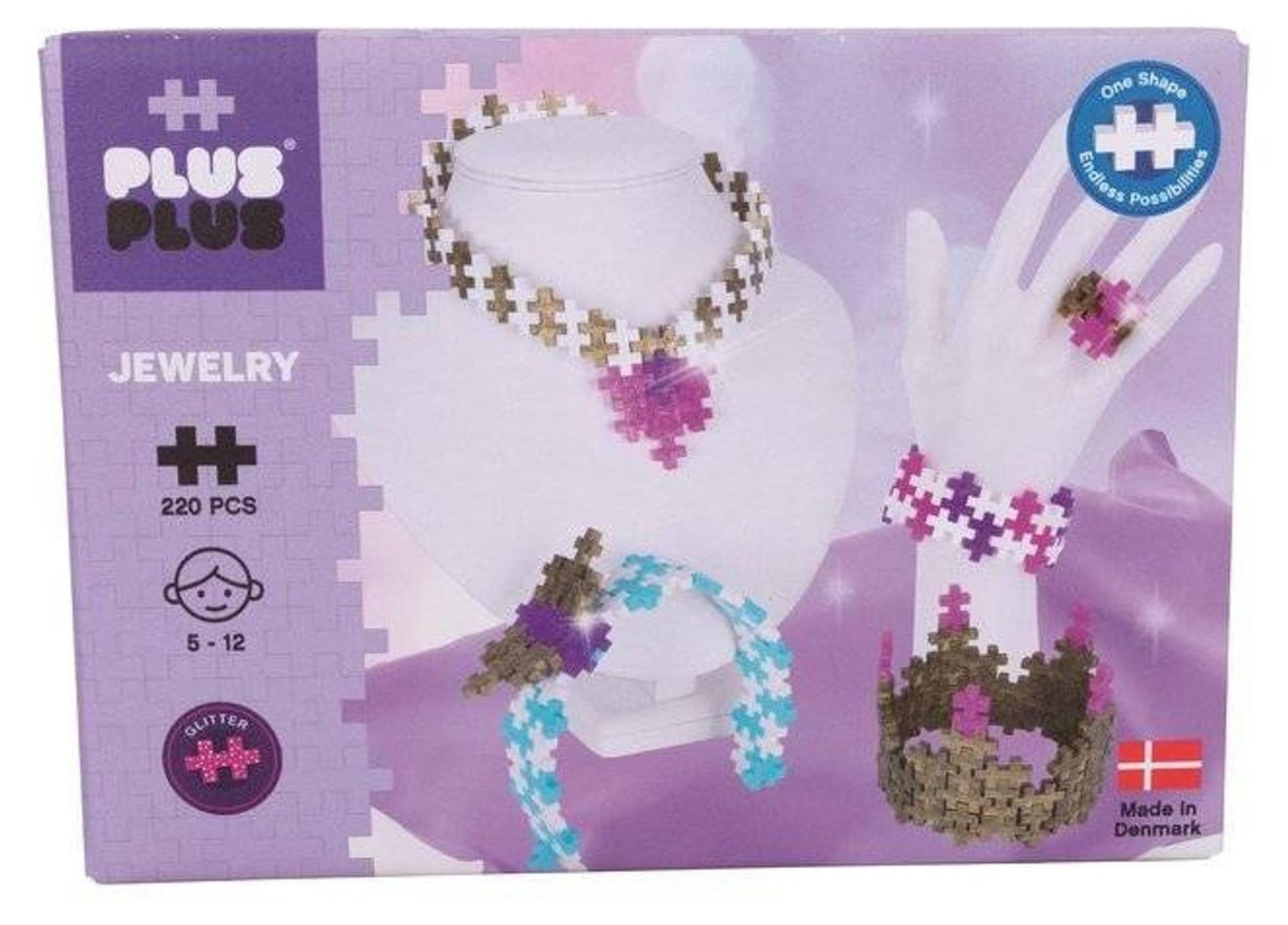 PlusPlus Mini Mix Brokat Sieraden Set, 220 stuks