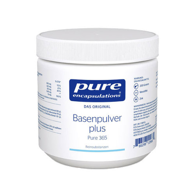 pro medico GmbH PURE ENCAPSULATIONS Basenpulver plus Pure 365 Plv. 200 g 02260662
