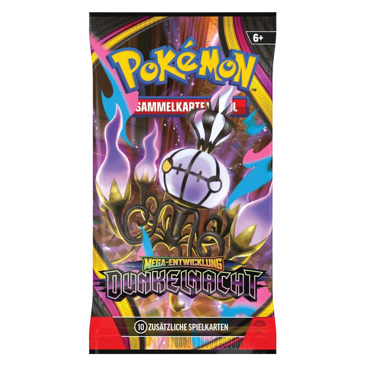 Pokémon Mega Evolution (ME05) - Dunkelnacht 1 Random (Deutsch, Booster Pack) (10-10425-103)
