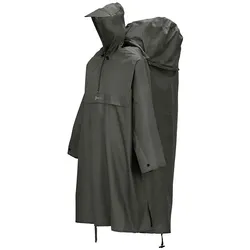 Rucksackponcho mit atmungsaktiver Beschichtung