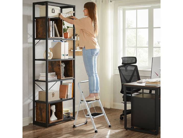 Trittleiter Adudi 55cm Weiß