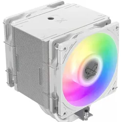Scythe Mugen 6 Dual Fan White ARGB Edition (weiss, 120 mm) (154 mm), CPU Kühler, Weiss