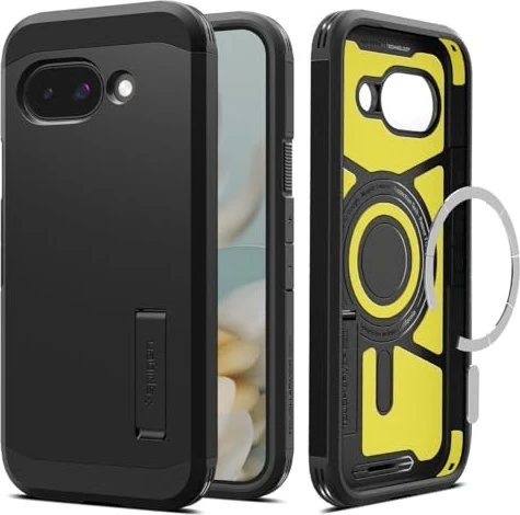 Spigen Tough Armor MagSafe Black Google Pixel 9a