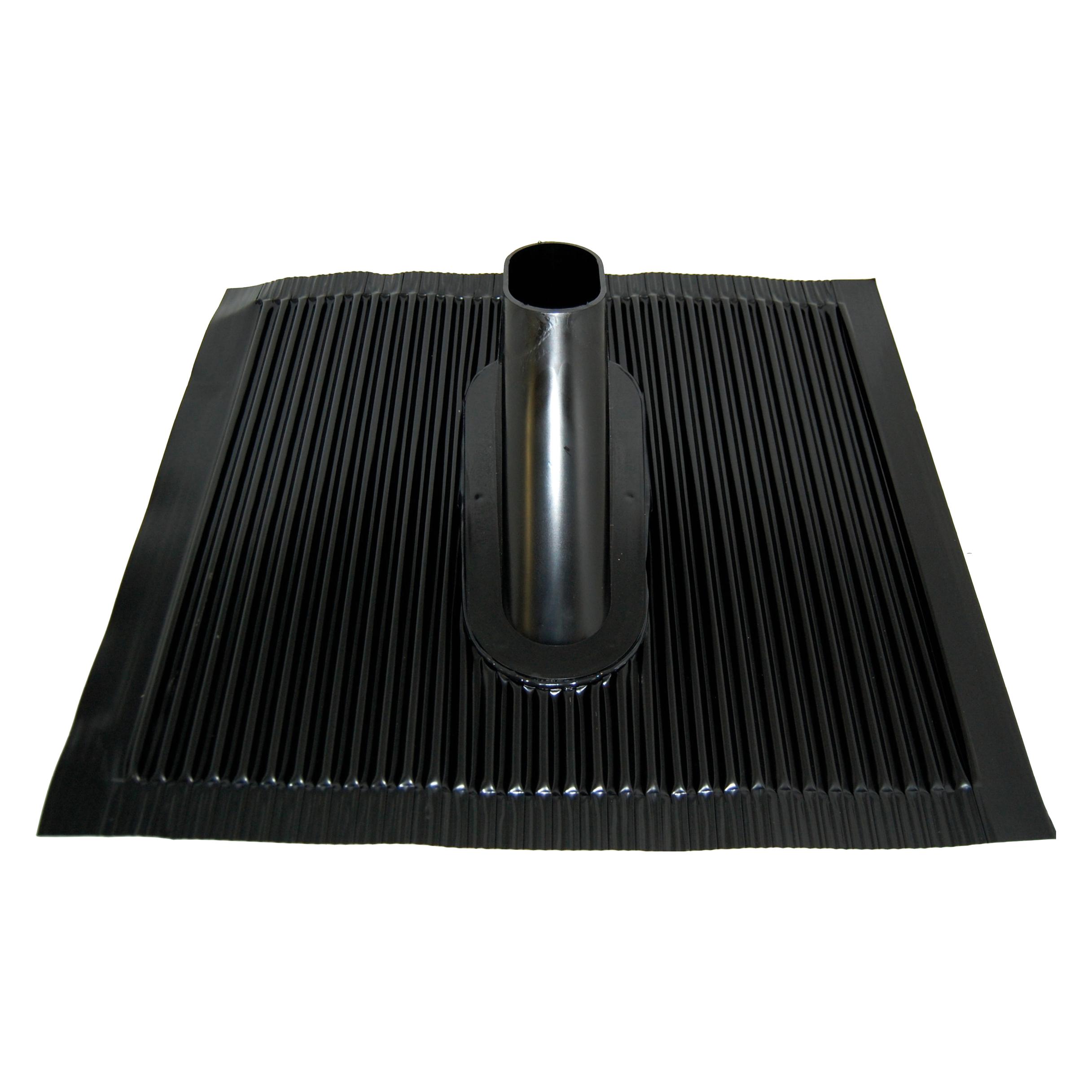 Megasat Kunststoff-Alu-Ziegel 500x440mm schwarz (Spiegel + Antennen Montage) (13128)