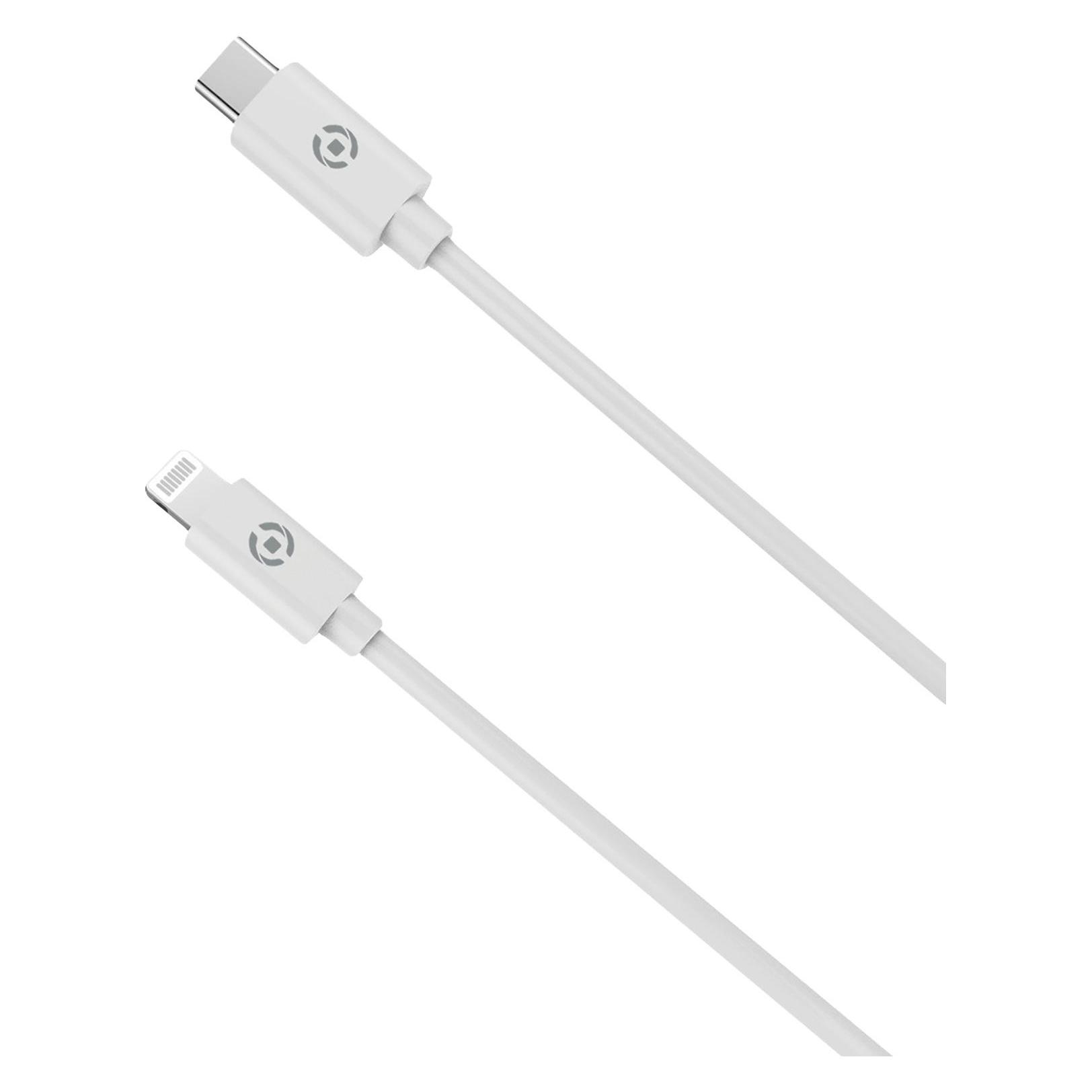 Celly Lightning - USB Typ C (1 m, USB 3.2 Gen 2, 60 W) (USBLIGHTTYPECWH)