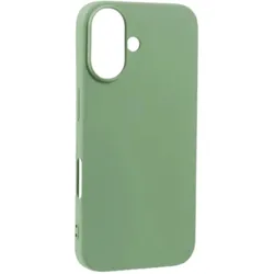 MobileKing Silikon Handyhülle grün für iPhone 16 - Backcover - MBK571