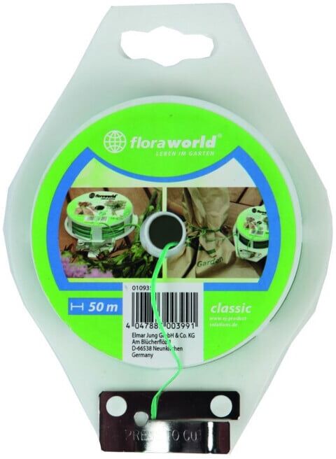floraworld Fil plat pour ligature 50 m (10935)