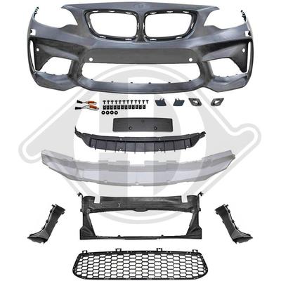 DIEDERICHS Stoßfänger HD Tuning 1235450 vorne