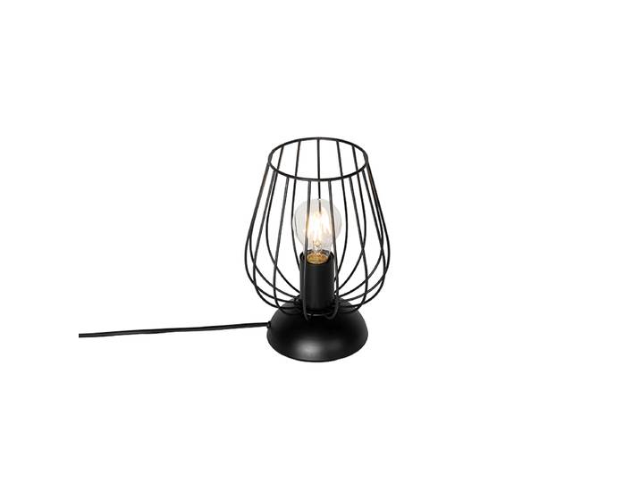 Lampe de table moderne filaire noire - Palica