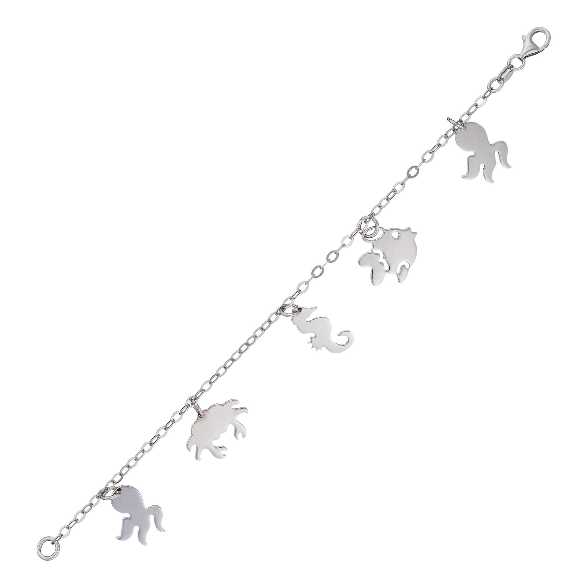 Orphelia Dames 925 Zilveren Armband - Zilver ZA-1638