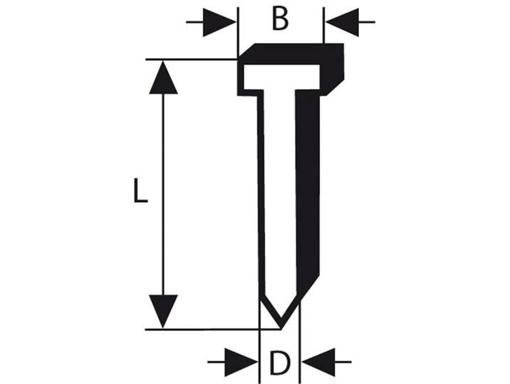 Bosch 2000\,Tête fraisée 20°\,1\,6\,32mm\,galv.