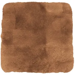 Heitmann Felle Lammfell-Sitzkissen, Camel, ca. 35 x 35 cm