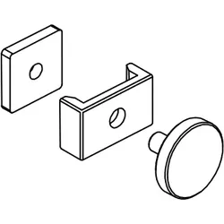 HSK Ersatzteile Arretierung für Falttür 2-teilig, Set, E30262 E30262