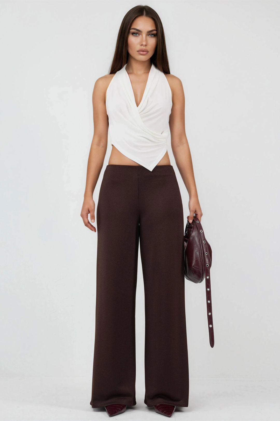 Hoge Taille Wijde Pantalon