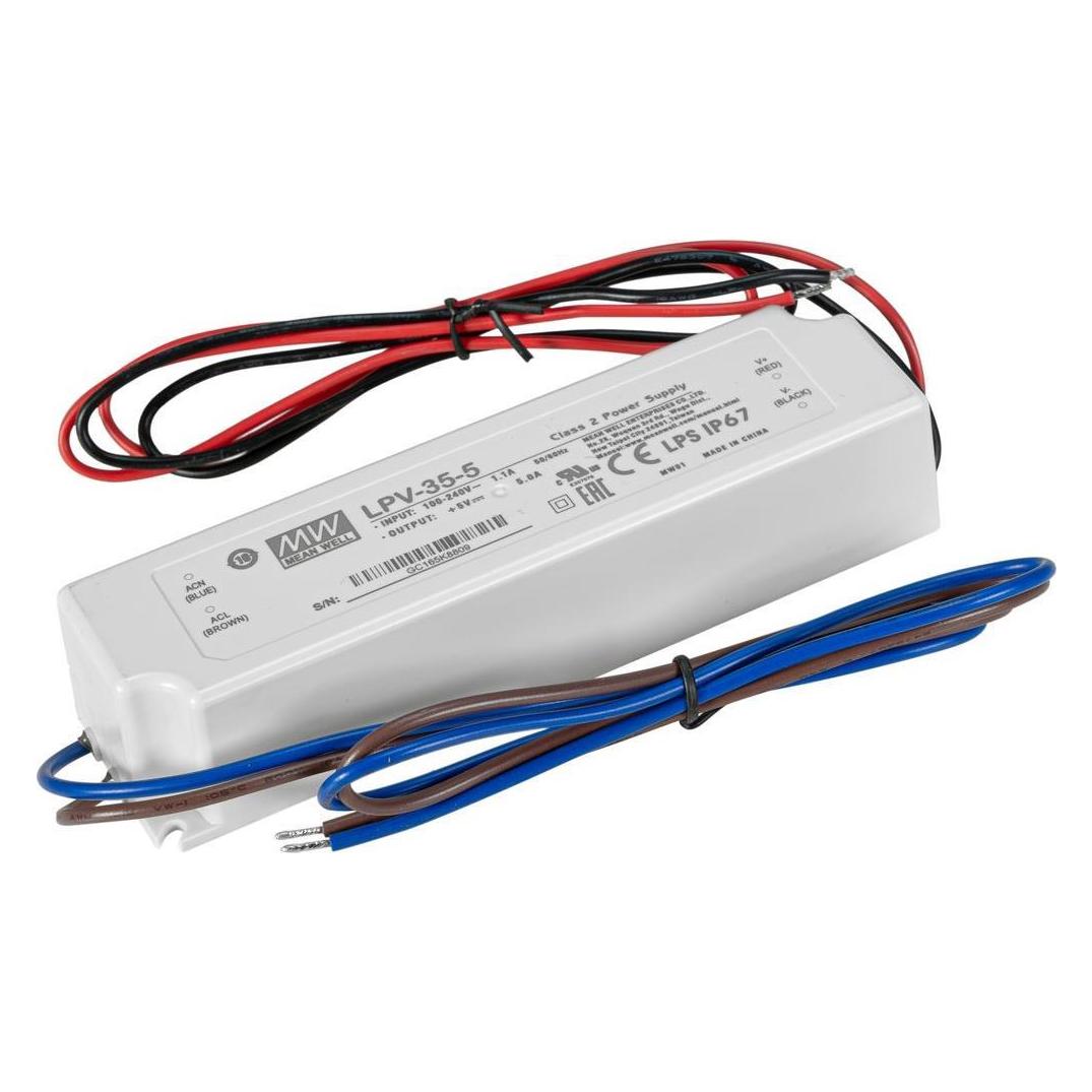MeanWell Schaltnetzteil 30W / 5V IP67 (51405140)