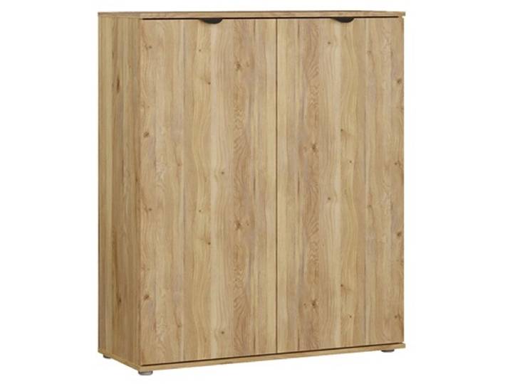 Kommode SUMICA 2 Türen 34.8x89.9x107.3cm eiche dekor