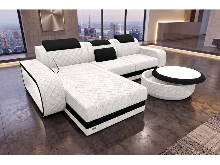 Ecksofa Berlin L Form Stoffsofa