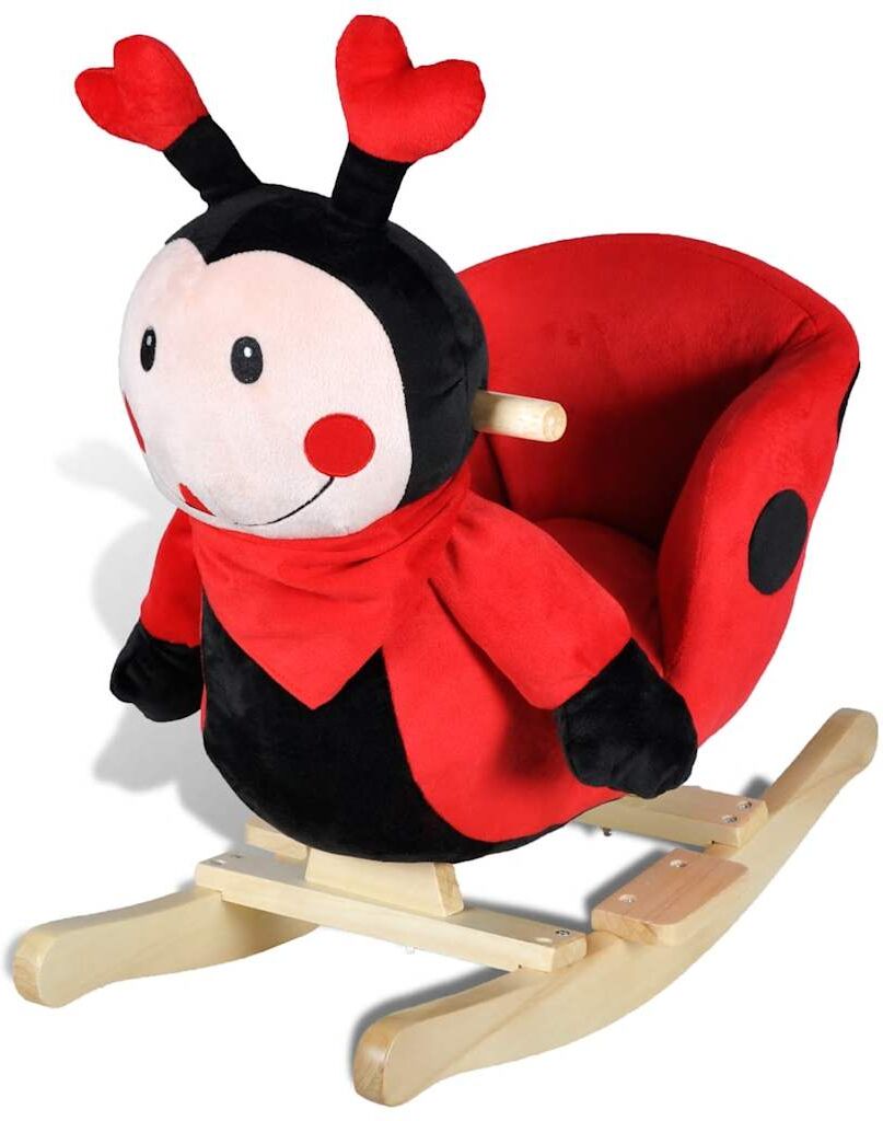 vidaXL Coccinelle à bascule pour bébés