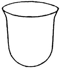 Giese replacement toilet brush glass 81173
