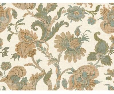Seabrook Designs Cosette Floral Vine Unpasted Wallpaper