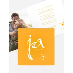 Einladungskarten Hochzeit selbst gestalten mit Spruch und Fotos im Onlinedesigner bei Meine-Kartenmanufaktur.de