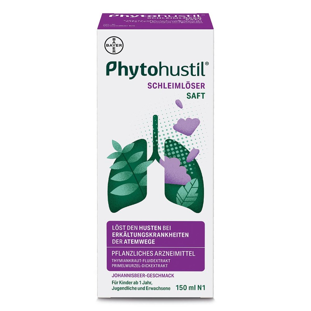 Bayer Vital GmbH Phytohustil Schleimlöser Saft 18746800