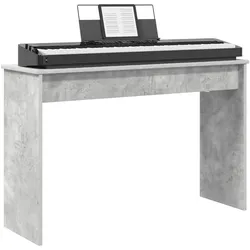 vidaXL Hector (Keyboard), Instrumentenständer + Halter, Grau