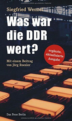 Siegfried Wenzel - Was war die DDR wert? - Preis vom 11.10.2026 03:10:56 h
