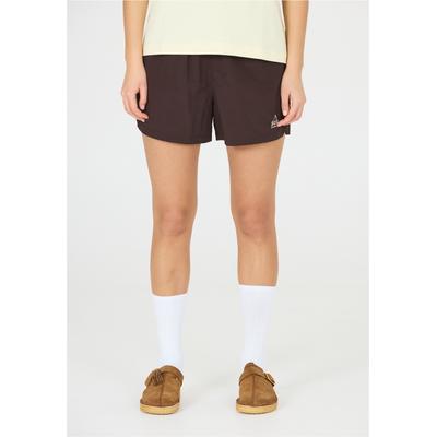 Shorts SOS "Whitsunday", Damen, Gr. XS, US-Größen, braun (espresso), 100% Polyamid, unifarben, kurz, Hosen Shorts, im leichtgewichtigen und sportlichen Design