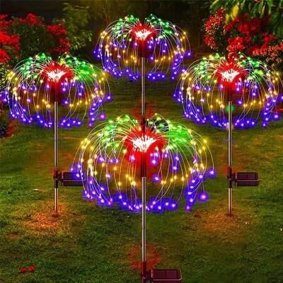 Uplift Picks Solar Dandelion Firework Lights For Waterproof Garden And Lawn Decor Solar Dandelion Firework Lights For Waterproof Garden And Lawn Decor