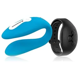 Wearwatch, Vibrator, Dual Pleasure Drahtlose Technologie Watchme Indigo / Jet Black