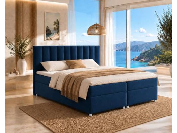 Best For Home Trinity K-10 Boxspringbett 160x200 mit Topper & Bettkasten