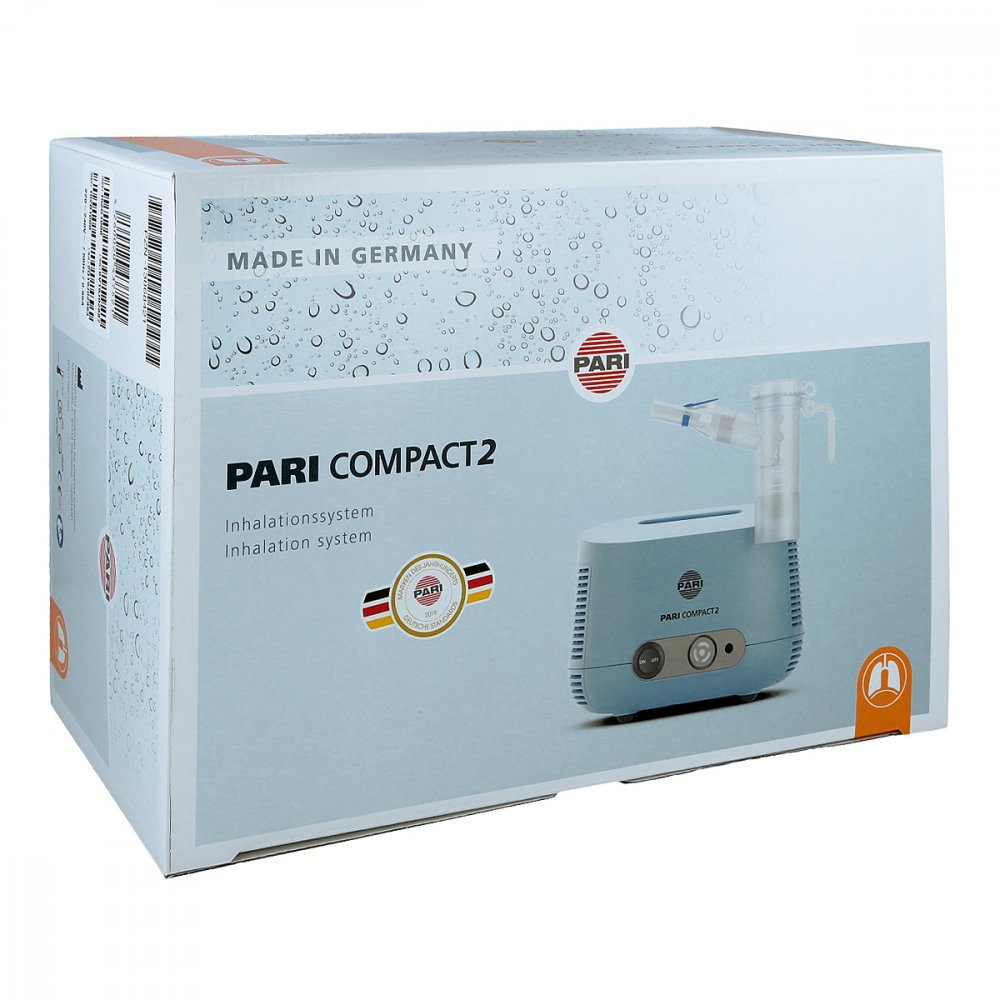 Pari GmbH Pharma -und Apothekenservice Pari Compact2 Inhalationsgerät 13868421