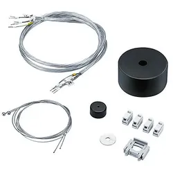 Zumtobel 22171255 Montageset LF3 D/I SUSP SET ASQ1 BK