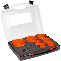 Bahco, Lochsäge, Sandflex Bimetall Lochsägen-Satz 35-83 mm, 9-teilig (83 mm)
