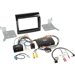  Fiat / Citroen / Peugoet 2-DIN Kit + Infodapter 2016-> 