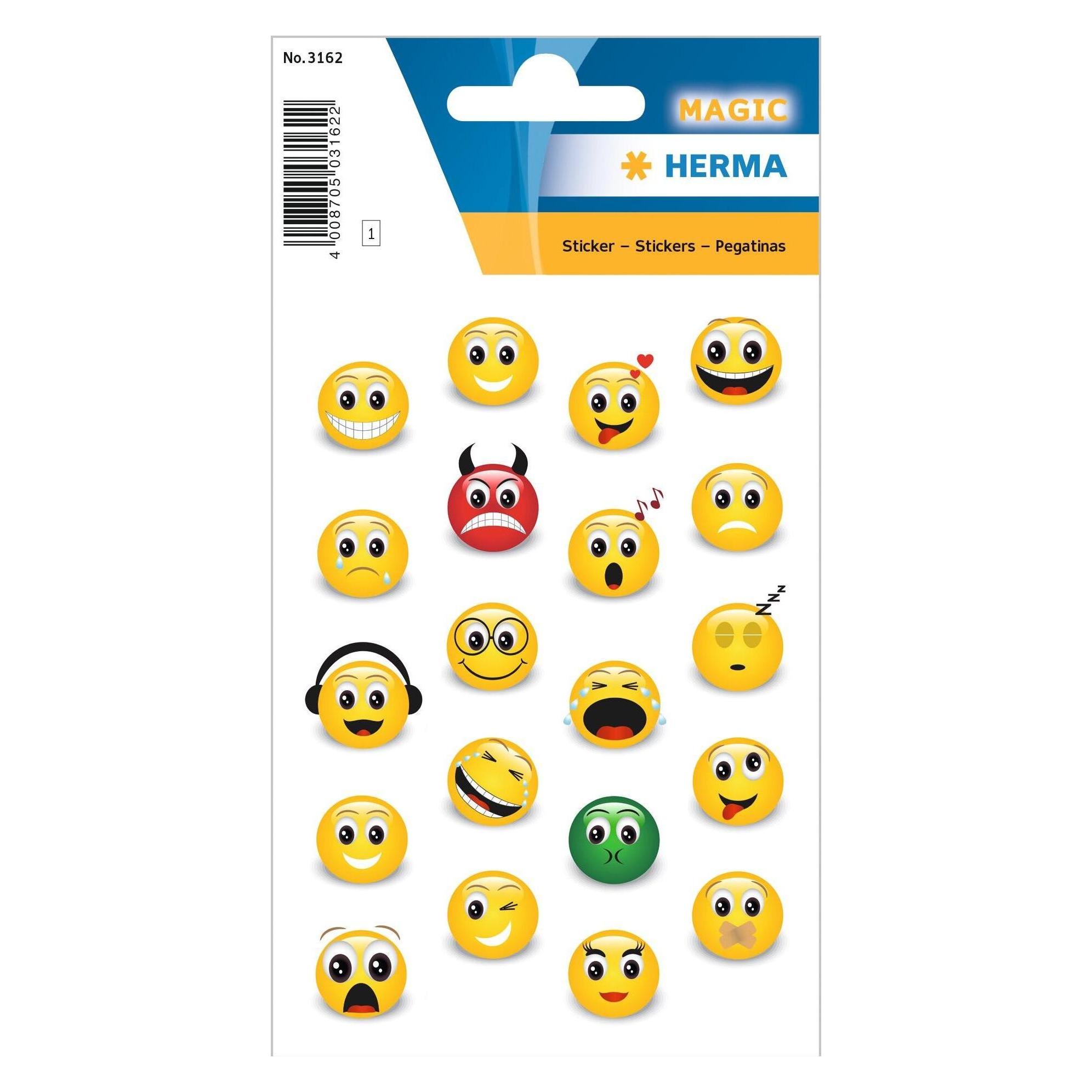Magni Sticker MAGIC Emojis Stone (20 Sticker) (3162)