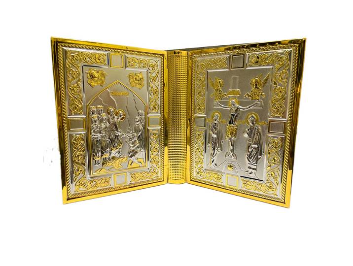 croix chrétienne déco chrétiennes croix chrétienne croix chrétienne decoration croix orthodoxe croix egyptienne jesus christ decoration croix de jesus Couverture métallique de livre béni en deux