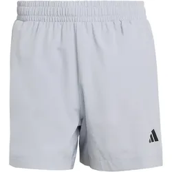 adidas D4T Power 3-Streifen Trainingsshorts Herren KD0358 - halo silver XL/7"