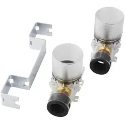 Roth, Zubehör Sanitärinstallation, QuickBox dobb. dåse til mur 15 mm Koblingsdåse dobbelt til mur/TECTITE 15mm x 1/2