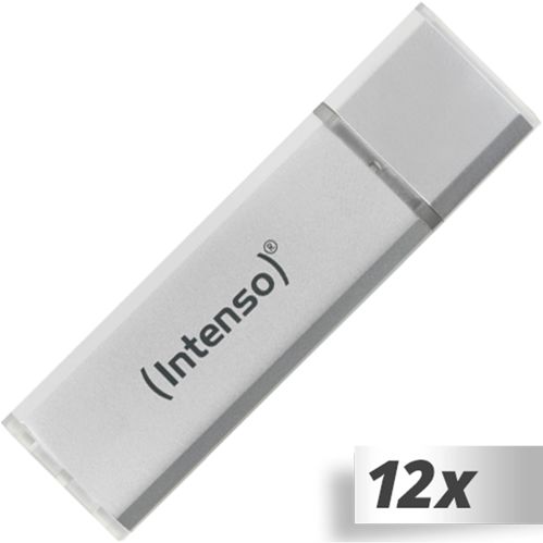 12x1 Intenso Alu Line silber 4GB USB Stick 2.0