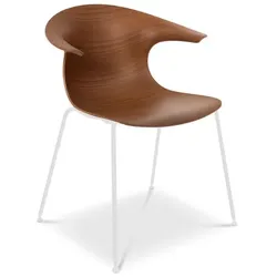 Infiniti Stuhl Loop 3D Wood 4 Legs Holz Cherry