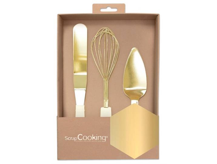 Backzubehör Scrap Cooking gold Diverse