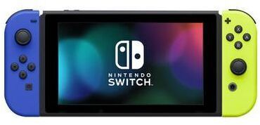 Nintendo Switch 2017   Normal Edition   Blau/Gelb - Refurbished