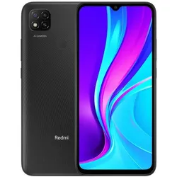 Xiaomi 9C (32 GB, Grey, Midnight Grey, 6.53", Dual SIM, 4G), Smartphone, Grau