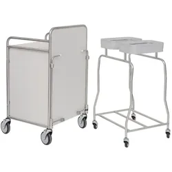 Novocal SW 720K KS70 Stationswagen Stationswagen mit koppelbarem Zweifachsammler und KS70