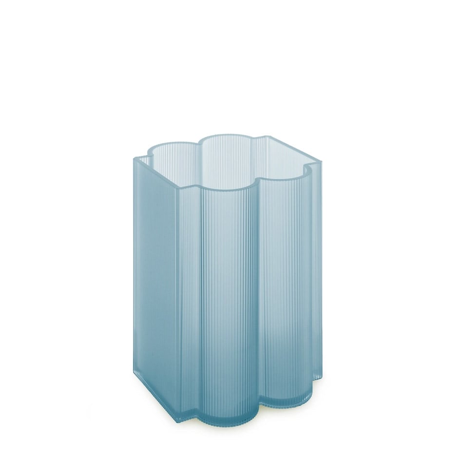 Kartell Okra Vase 24cm (blau) blau 0158504