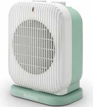 Olimpia Splendid Caldo Funky elektrische ventilatorverwarming, wit en groen