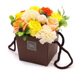 Soap Flower Bouqet - Spring Flowers
